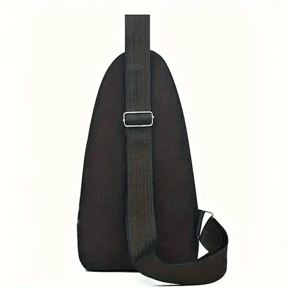 NWT SPORTS One Shoulder Sling Slant Cross Chest Men Women Unisex Grey Orange Bag